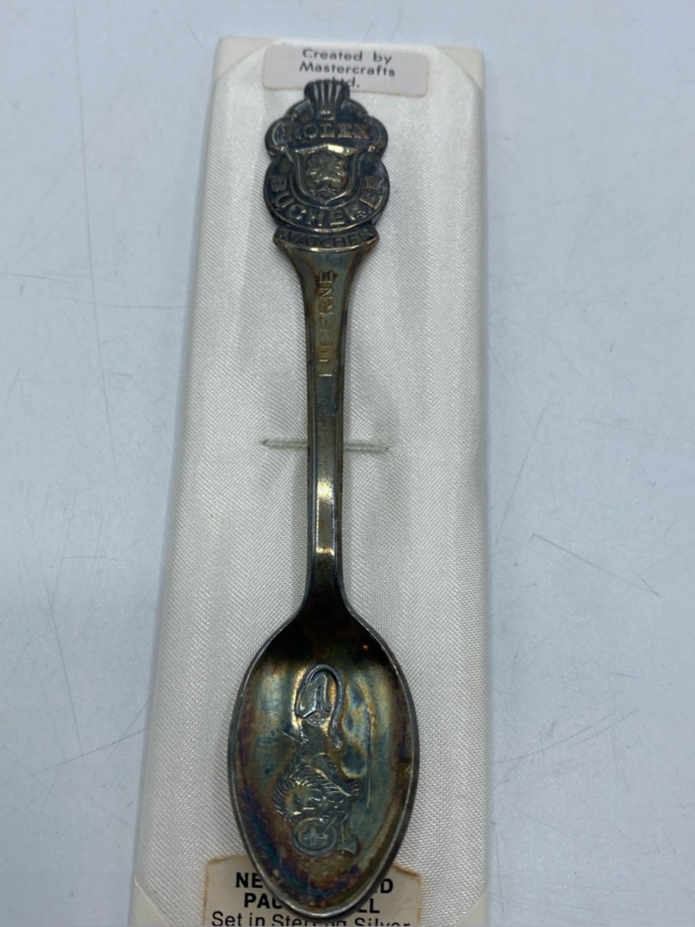 Vintage Rolex Bucherer Lucerne Souvenir Spoon Bucherer of Switzerland CB Vintage